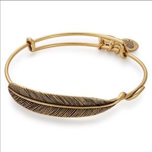 Alex and Ani Feather Bracelet